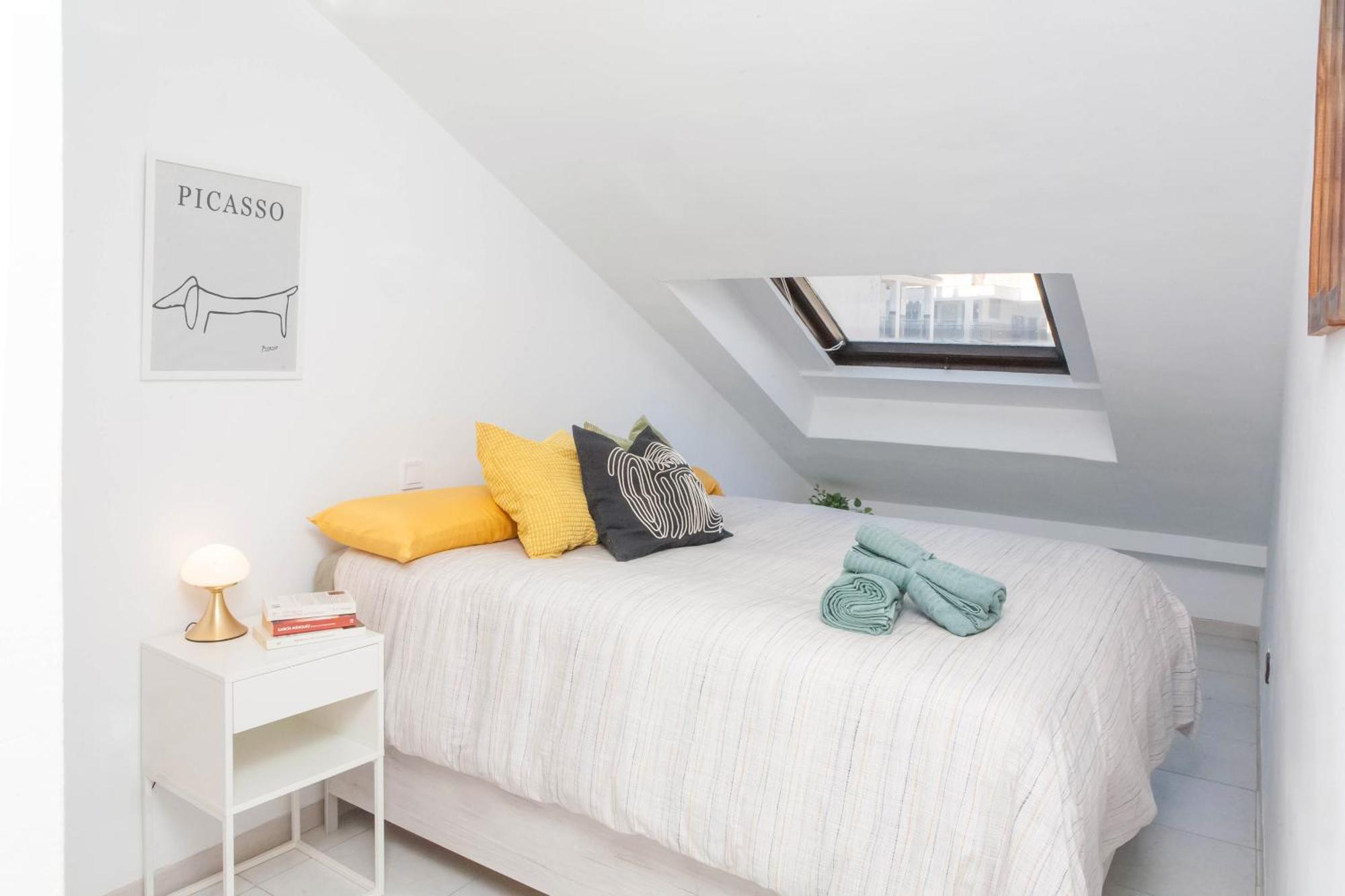 Picasso'S Dream Cozy & Chic Attic Plaza Merced 말라가 외부 사진